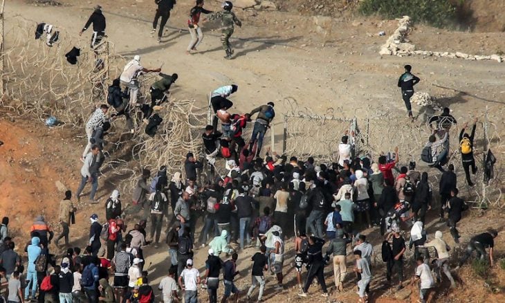 محاولة عبور جماعي جديدة بالمغرب نحو سبتة