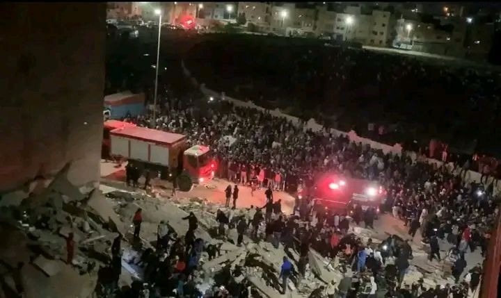 مقتل 19 شخصاً بانهيار بنايتين متجاورتين في المغرب