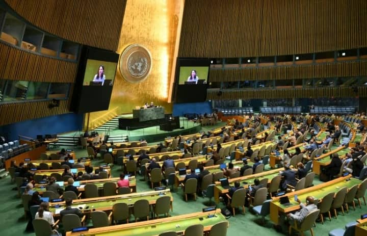 الأمم المتحدة: الجمعية العامة تصوت لصالح قانون يؤيد حل الدولتين وإقامة دولة فلسطينية مستقلة