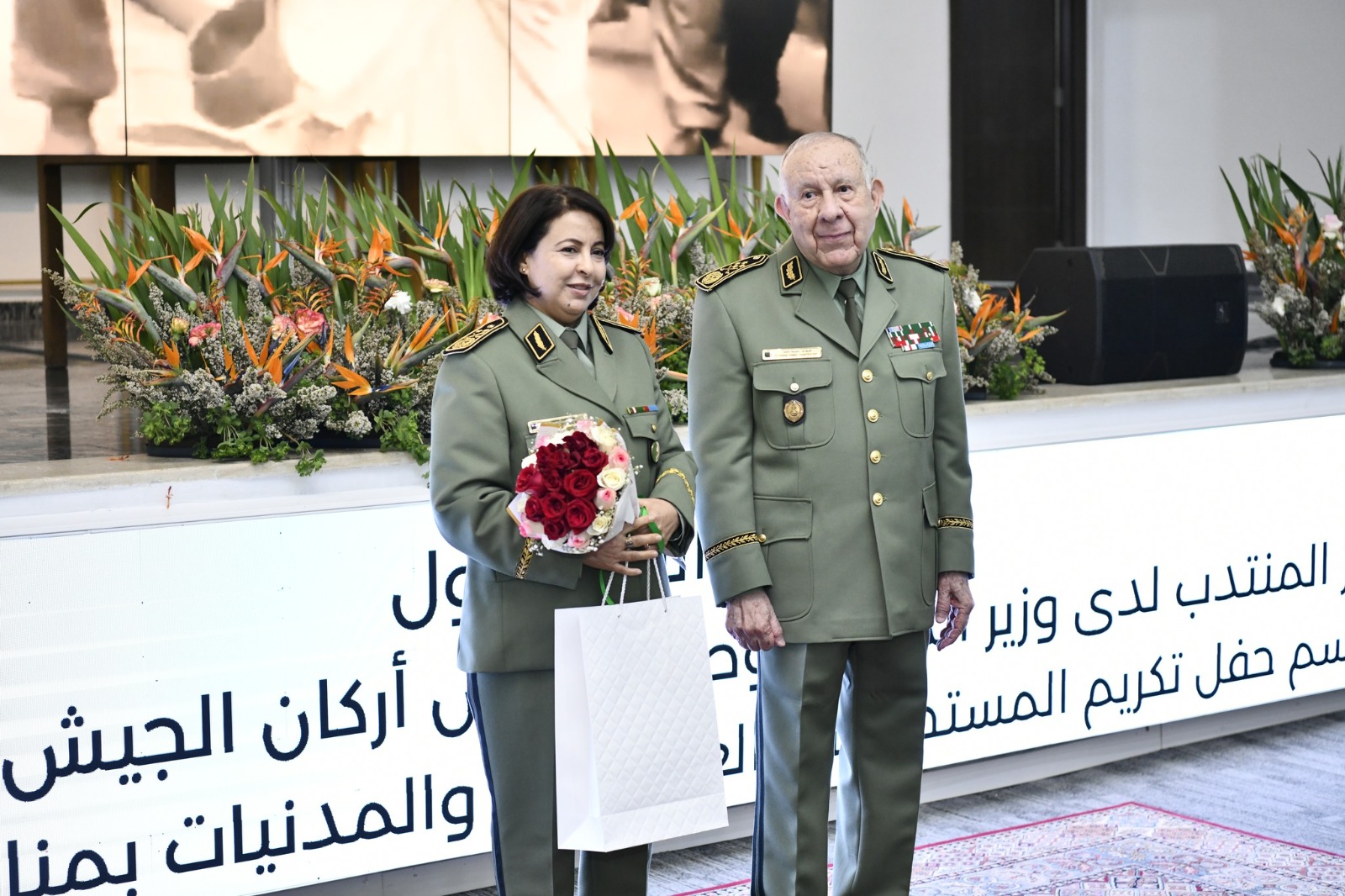 الفريق أول السعيد شنقريحة يشرف على مراسم الاحتفال باليوم العالمي للمرأة