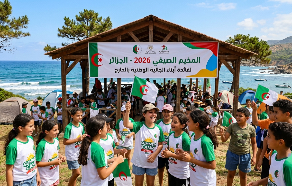 انطلاق مبادرة “Summer Camp 2026” لفائدة أبناء الجالية الجزائرية بالخارج
