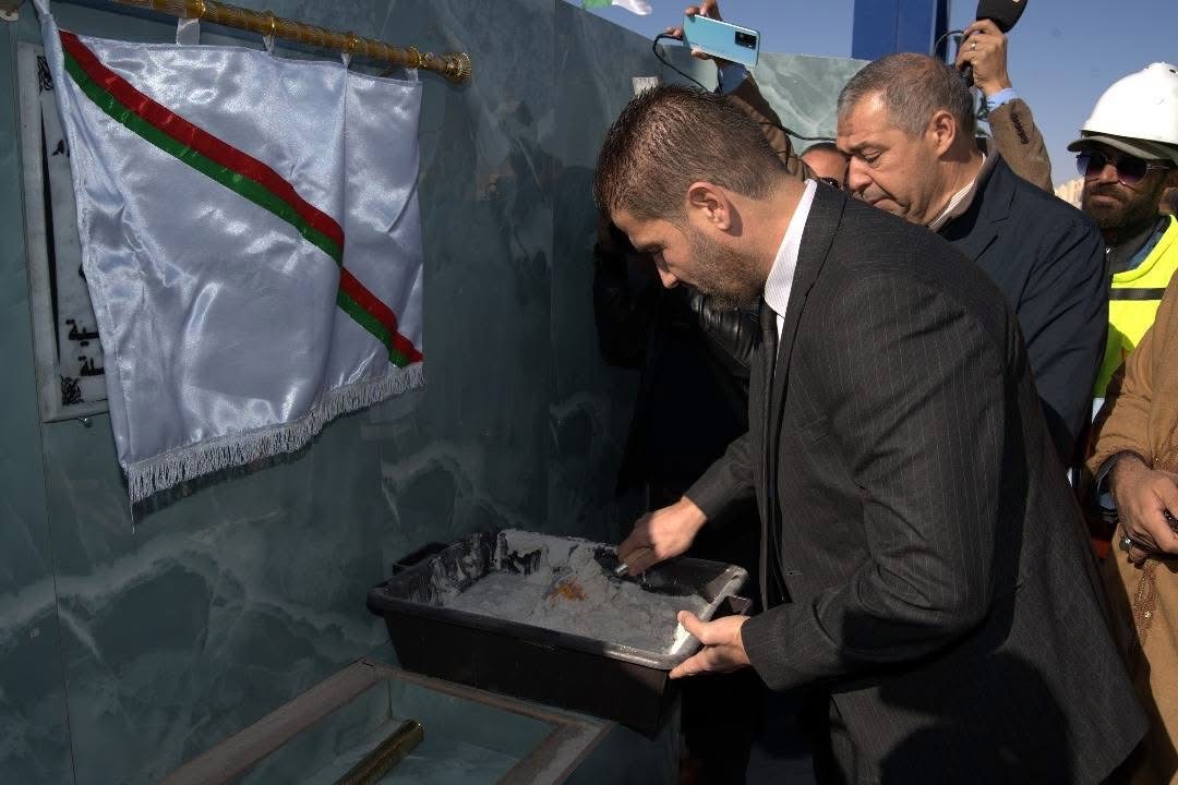 وضع حجر أساس مشروع 1600 وحدة سكنية بصيغة البيع بالإيجار بولاية ورقلة