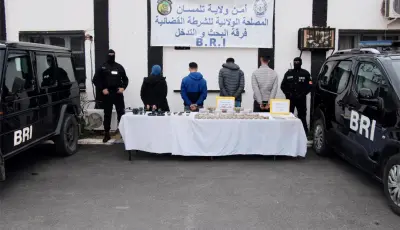 تلمسان: تفكيك شبكة لتهريب المخدرات باستعمال “الدرون”