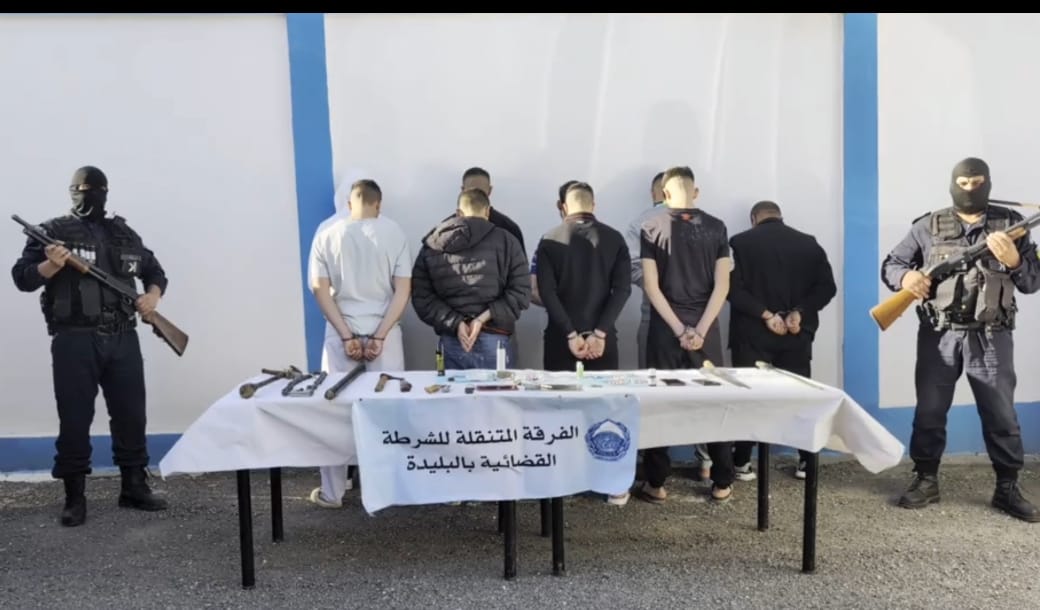 أمن البليدة: عمليات نوعية لاستئصال الجريمة وحماية الأشخاص والممتلكات