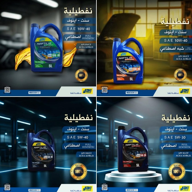 نفطال تطلق منتوجا جديدا..تشكيلة جديدة من الزيوت جزائرية الصنع 100%