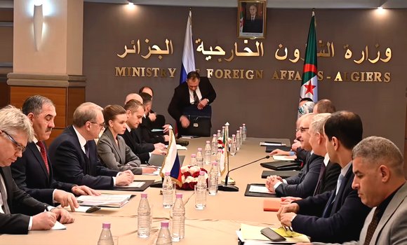 انعقاد الدورة الرابعة للمشاورات السياسية الجزائرية-الروسية