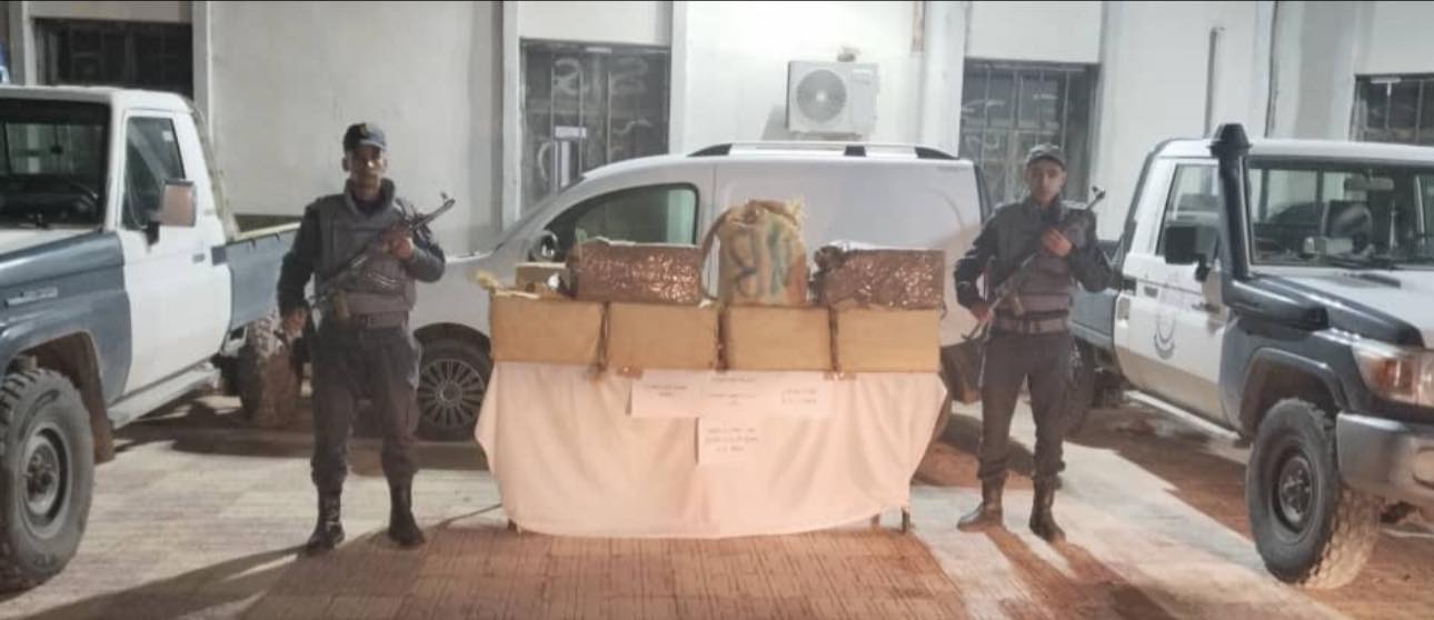 إحباط محاولة تهريب قرابة  238 كلغ  “كيف معالج” بالنعامة