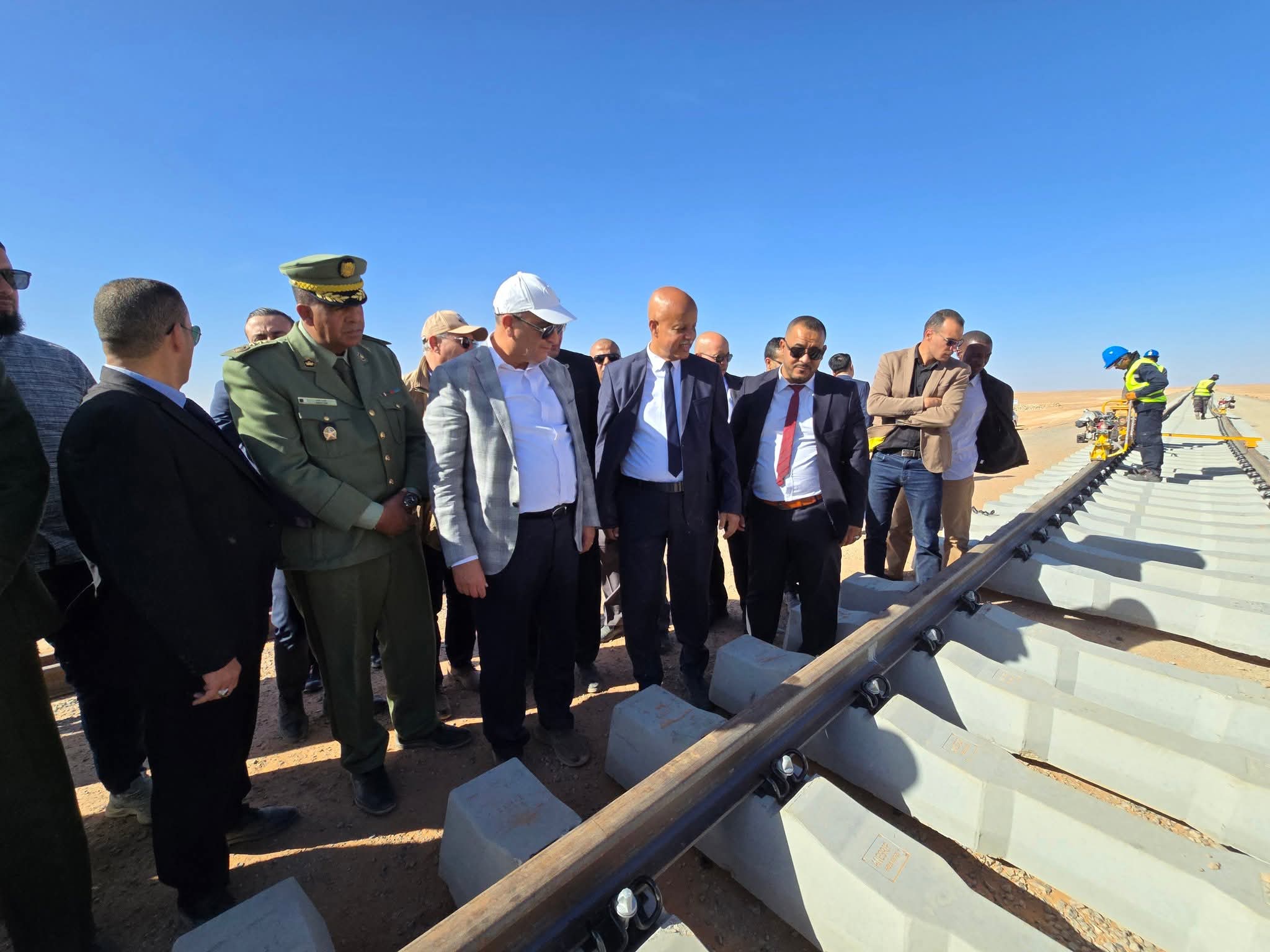 تندوف: جلاوي يؤكد جاهزية مشروع خط السكة الحديدية المنجمي الغربي قبل نهاية 2025
