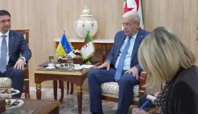 بوغالي يستقبل سفير أوكرانيا لدى الجزائر