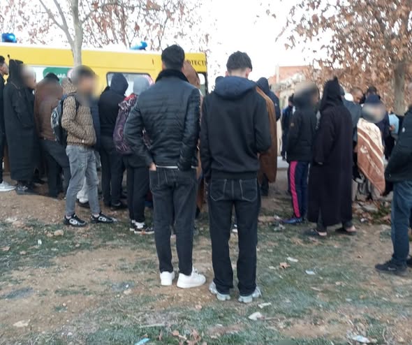 سيارة تدهس فتيات أمام ثانوية في سطيف