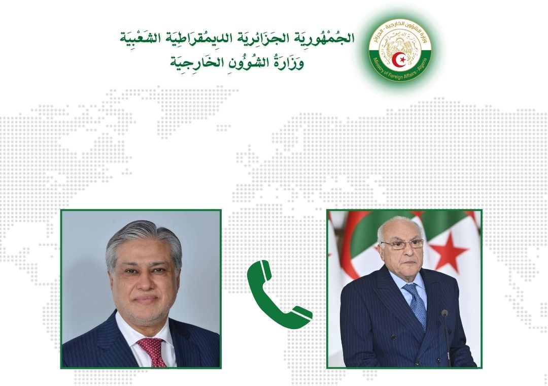 عطاف يجري مكالمة هاتفية مع نظيره الباكستاني