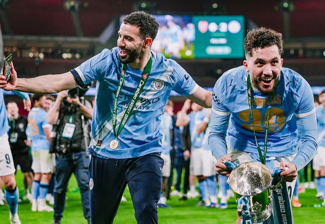 كأس الرابطة الإنجليزية..آيت نوري يحقّق أول ألقابه بقميص مانشستر سيتي