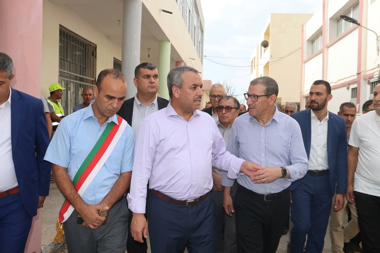 وزير التربية يتفقد المؤسسات المتضررة من حرائق جيجل تحسبًا للدخول المدرسي
