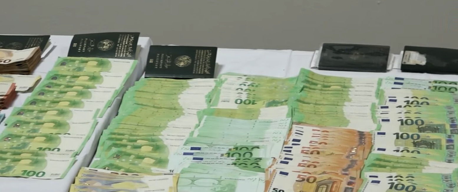شرطة الحدود: حجز أزيد من 1 مليون أورو خلال 4 أشهر