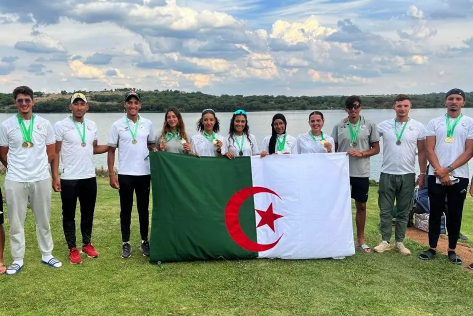 المنتخب الوطني يحصد 13 ميدالية بينها 3 ذهبيات في بطولة إفريقيا للتجديف الكلاسيكي