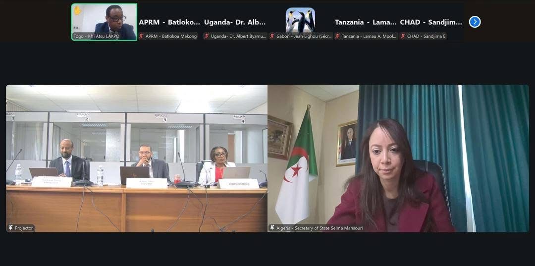 الجزائر تترأس اجتماع لجنة نقاط الاتصال للآلية الإفريقية للتقييم من قبل النظراء