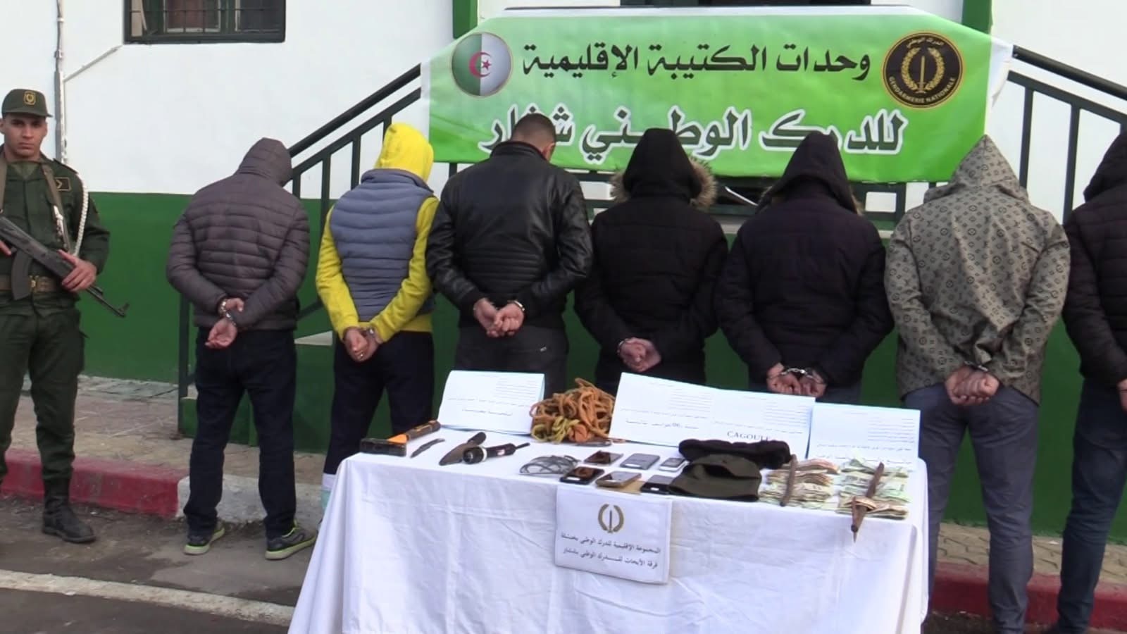 الدرك الوطني بخنشلة يفكك شبكة لسرقة المواشي ويسترجع 70 رأس غنم