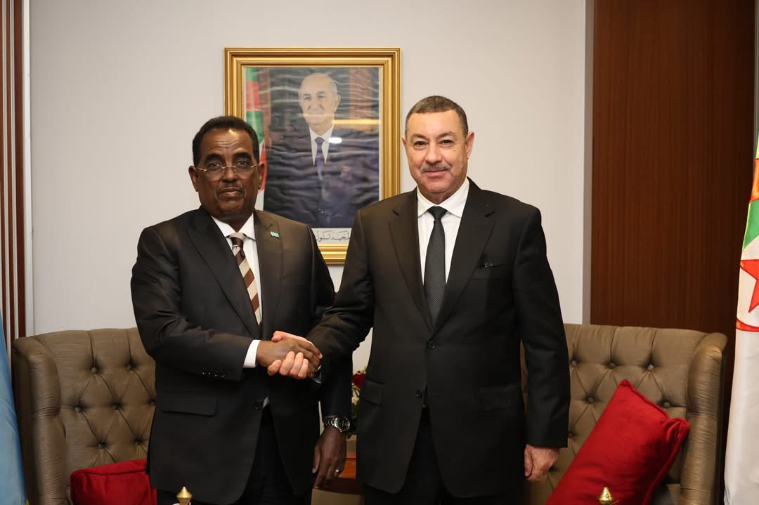 السعيد سعيود يستقبل وزير الداخلية الصومالي