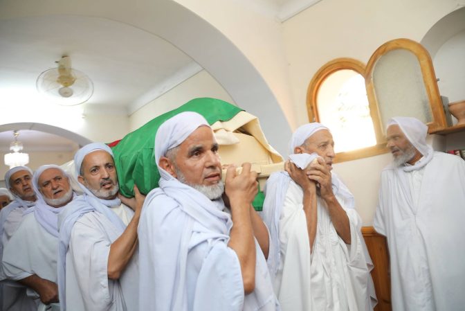 تشييع جثمان العلامة الشيخ سعيد الحاج محمد بن إبراهيم كعباش
