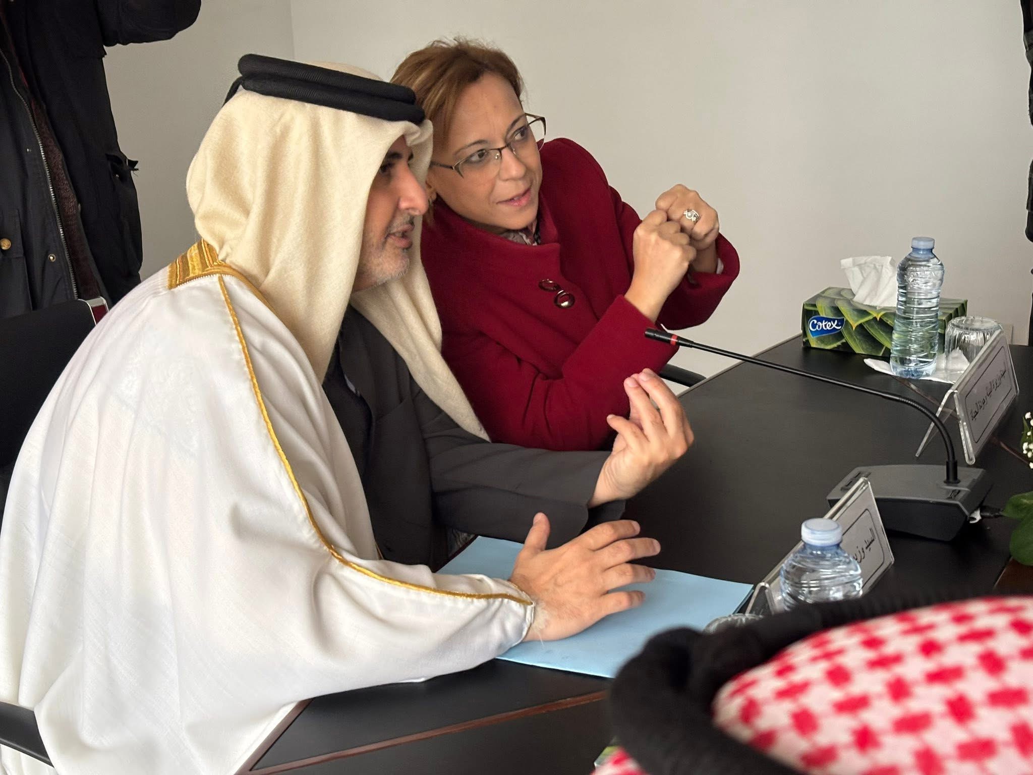 كريكو تستقبل وزير البيئة والتغير المناخي القطري
