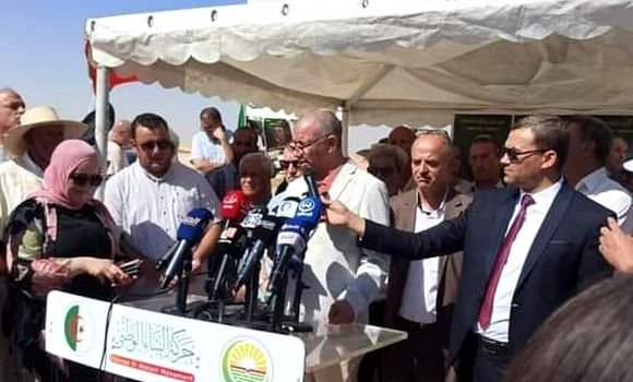 التصويت لصالح المترشح الحر السيد عبد المجيد تبون يسمح بإستكمال إنجاز المشاريع المهيكلة