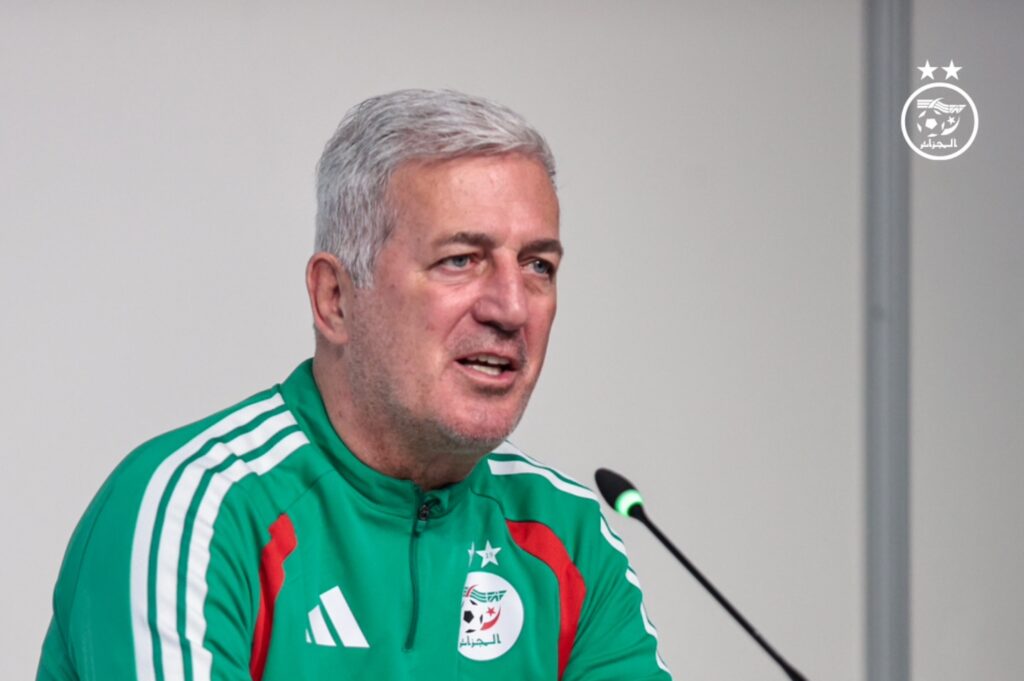 مدرب المنتخب الجزائري: عبادة موهبة واعدة ويحتاج للوقت للتأقلم