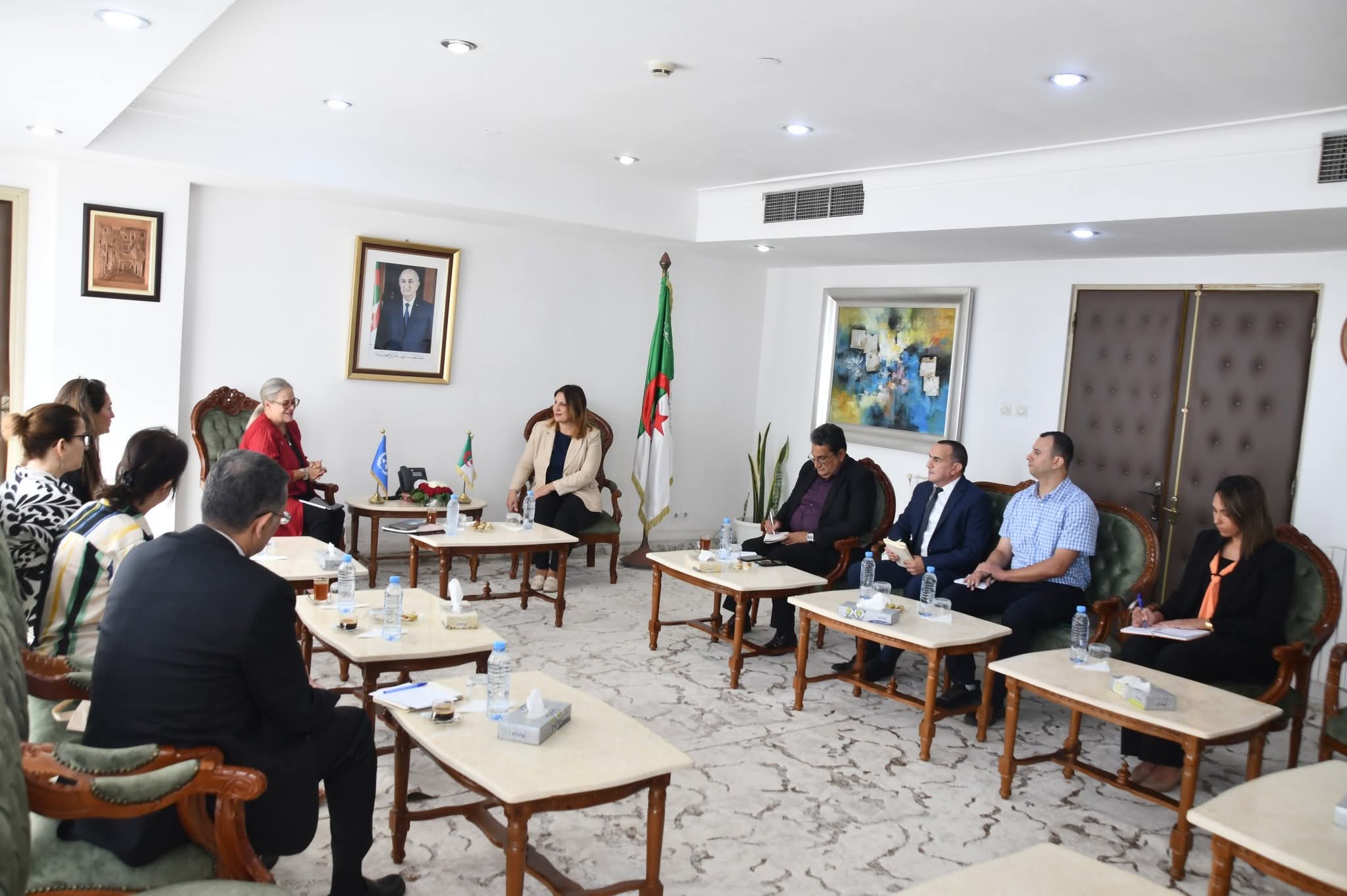 وزيرة البيئة تبحث مع مسؤولتين أمميتين سبل تعزيز التنسيق مع وكالات الأمم المتحدة