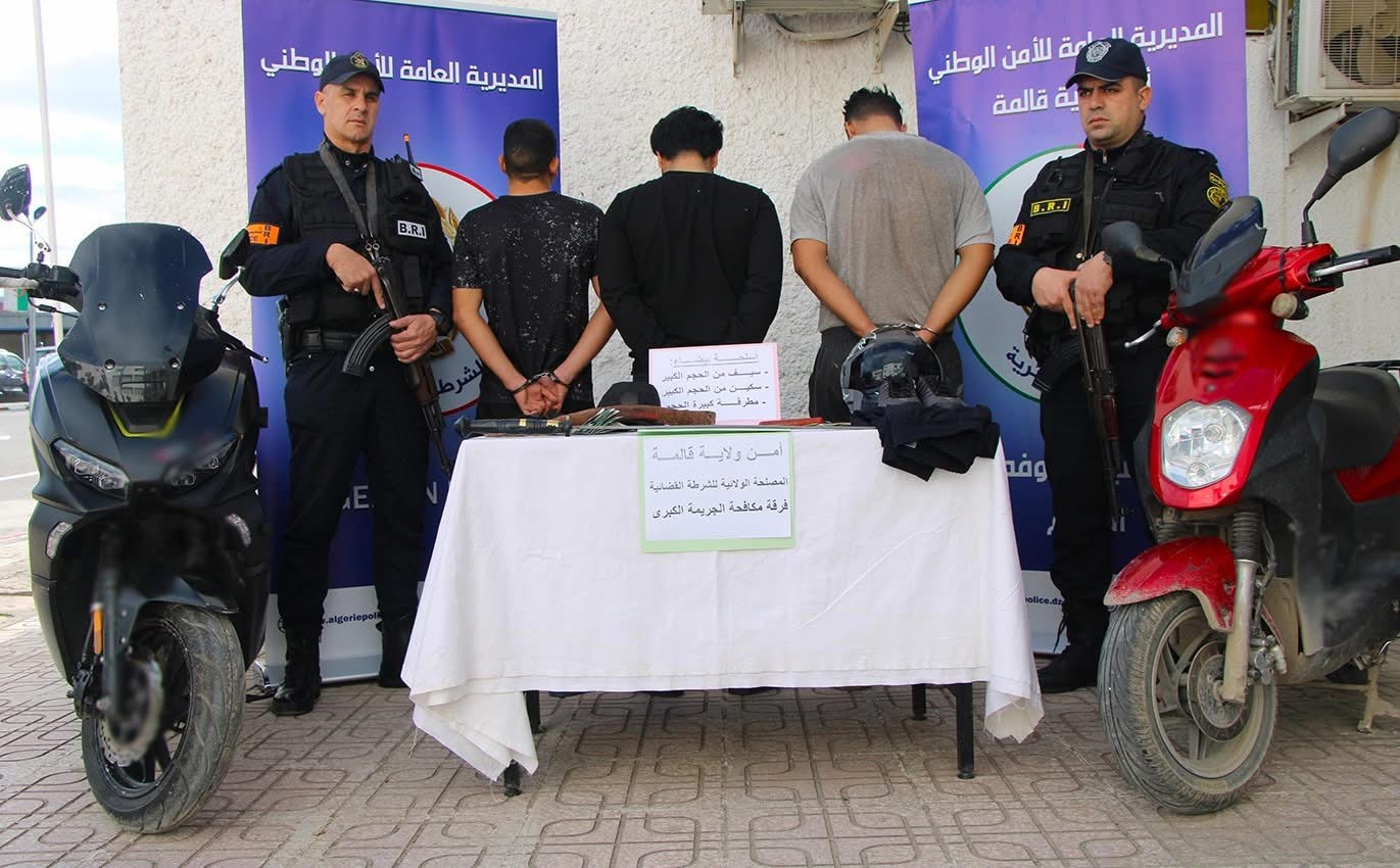 شرطة قالمة تضع حدًّا لنشاط شبكة سطو على محلات المجوهرات
