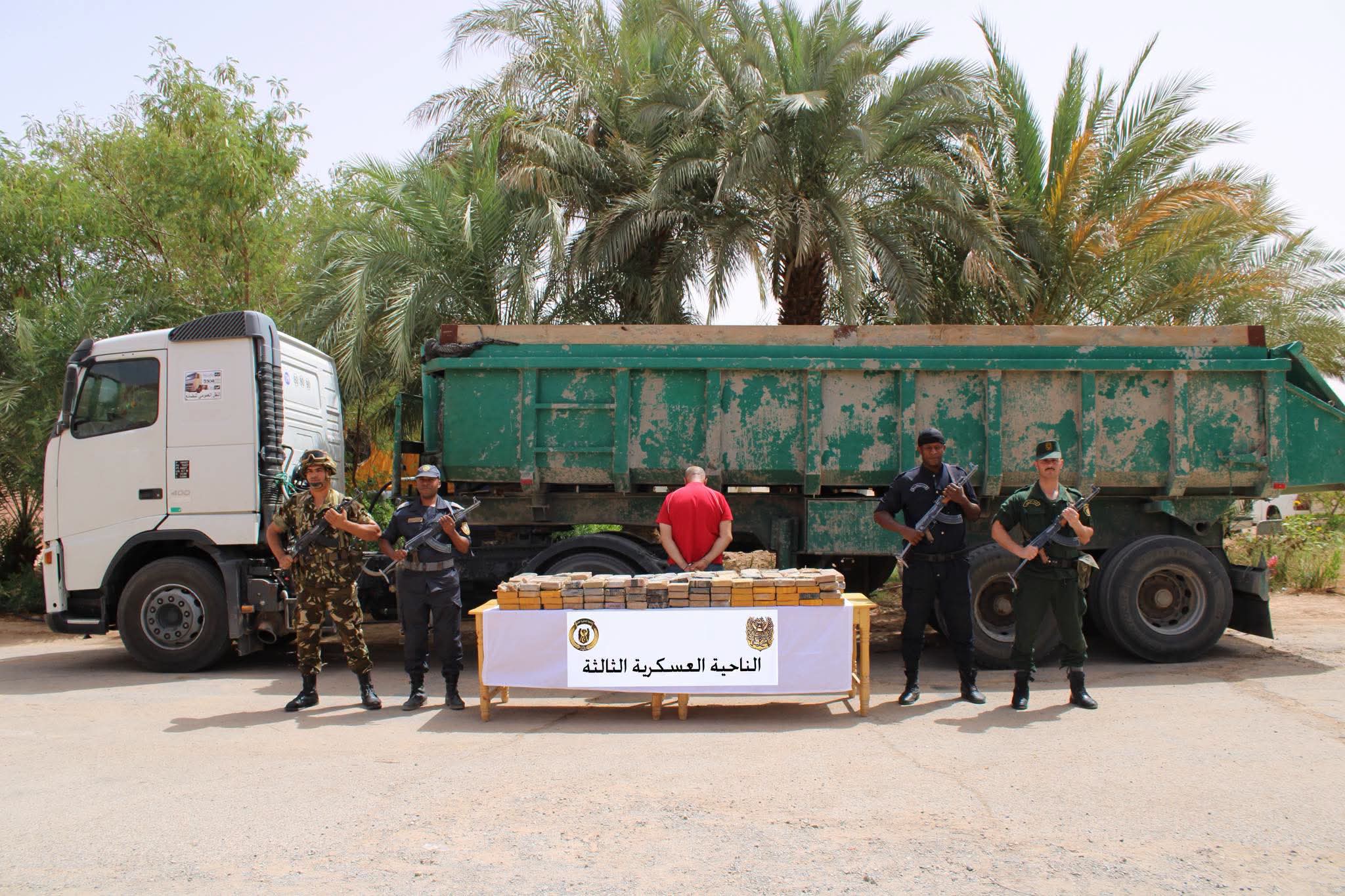 حجز شاحنة محملة بـ 270.65 كلغ من الكوكايين بأدرار