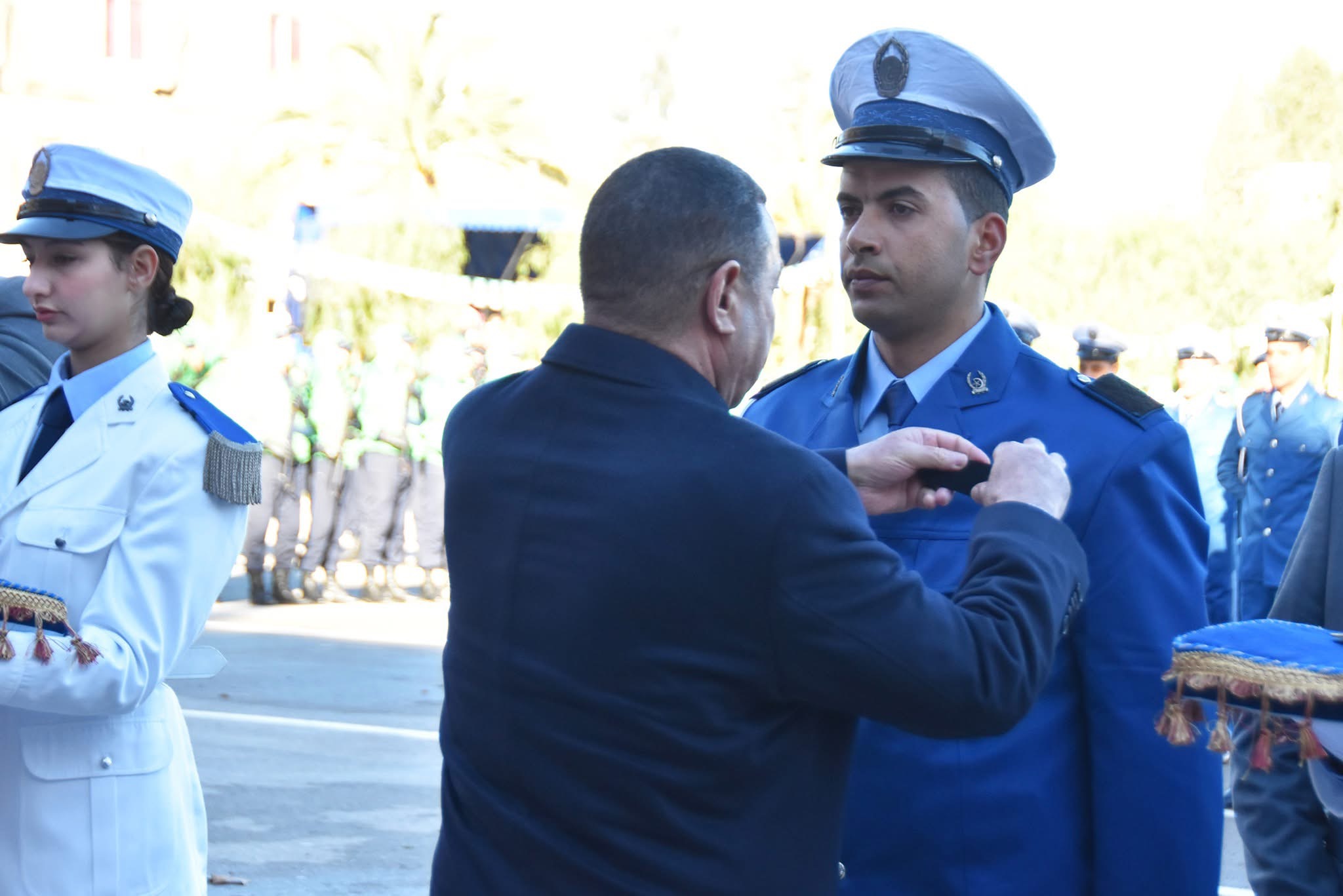 تكريم الطلبة المتفوقين بالمدرسة التطبيقية للأمن الوطني