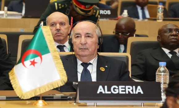 رئيس الجمهورية يشارك بأديس أبابا في أشغال الدورة العادية ال38 لقمة رؤساء دول وحكومات الاتحاد الإفريقي