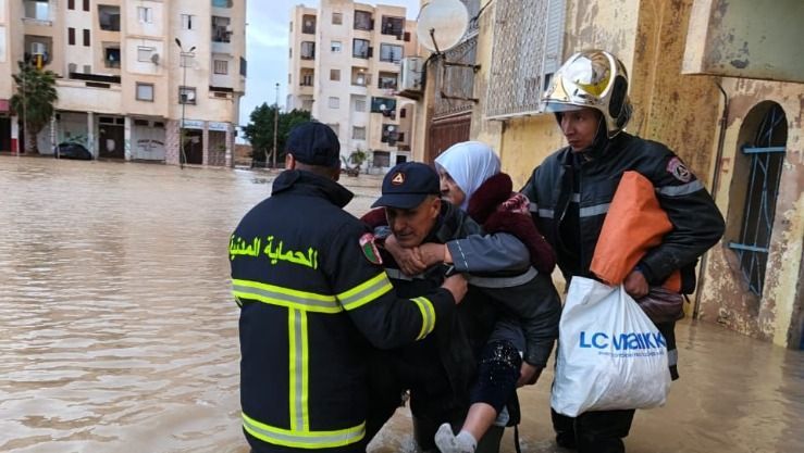 تقلبات جوية..تدخلات متواصلة للحماية المدنية بعدة ولايات