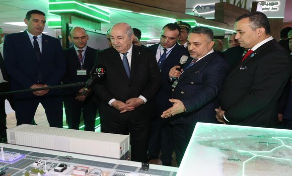 معرض الانتاج الجزائري: رئيس الجمهورية يعاين التقدم المحقق ويشدد على تلبية حاجيات السوق الوطنية
