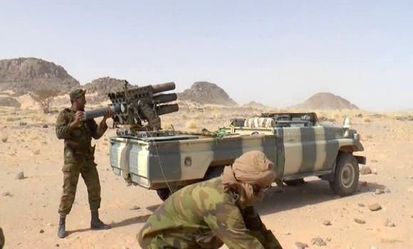وحدات الجيش الصحراوي تستهدف تخندقات جنود الاحتلال المغربي بقطاعي حوزة والمحبس