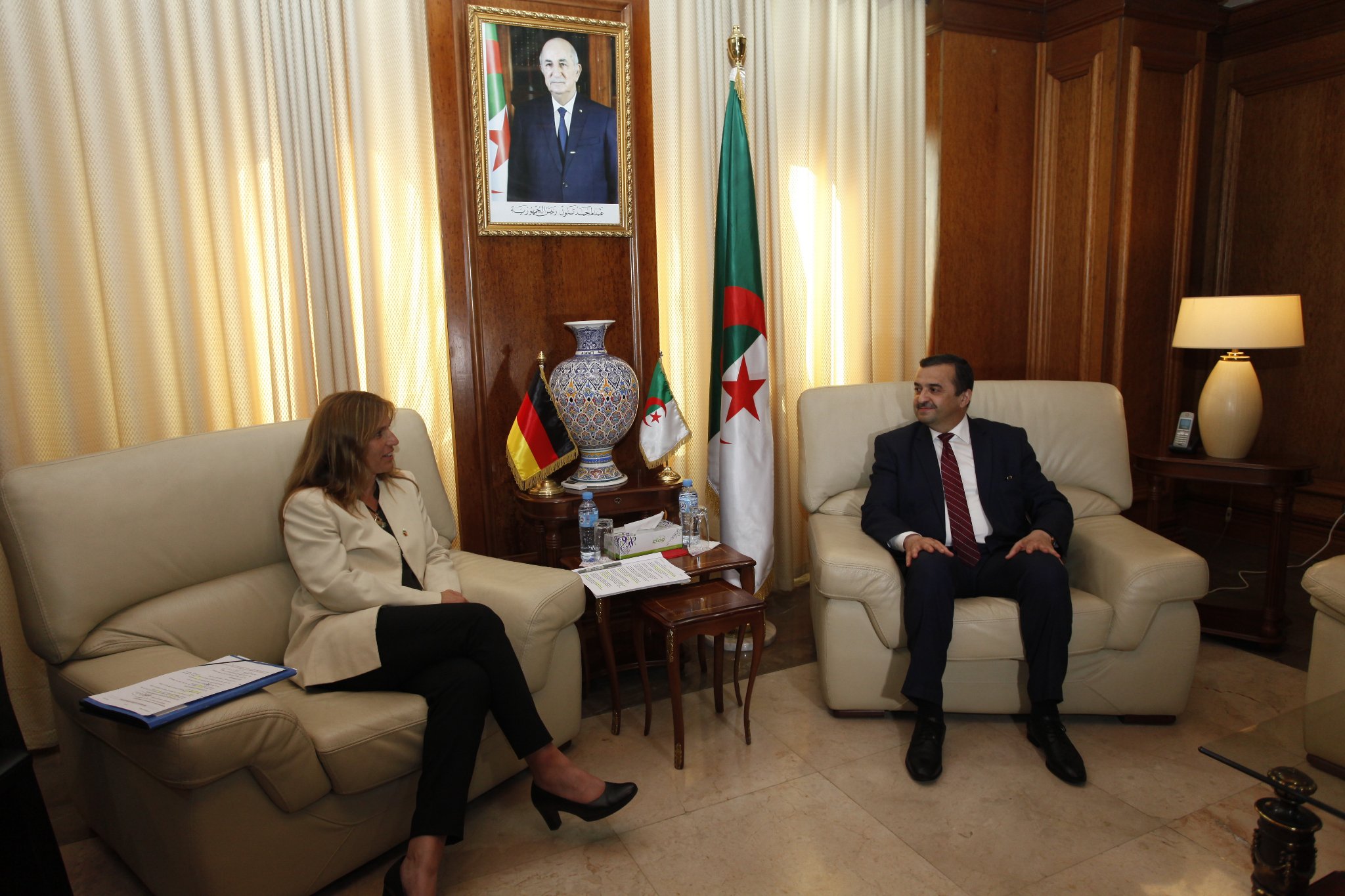 وزير الطاقة يستقبل وزيرة الدولة بوزارة الخارجية الألمانية