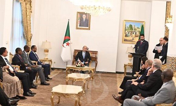 الحوار القضائي الافريقي السادس: بلحاج يستقبل رؤساء المحاكم والمجالس الدستورية