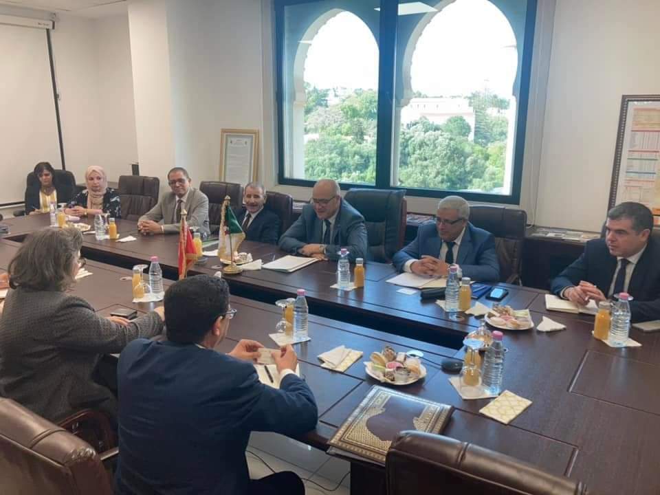 وزير الانتقال الطاقوي والطاقات المتجددة يستقبل وزيرة الصناعة والطاقة والمناجم التونسية