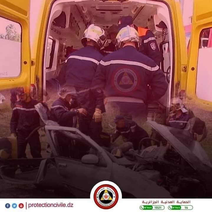 المسيلة / وفاة شخص و إصابة آخر في حادث مرور