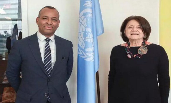 ممثل جبهة البوليساريو بالأمم المتحدة يبحث مع مسؤولة أممية واقع ومستقبل عملية السلام في الصحراء الغربية