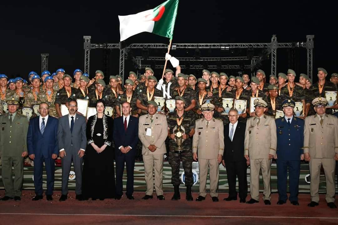 رئيس الجمهورية القائد الاعلى للقوات المسلحة يهنئ المتوجيين في هذه المنافسة