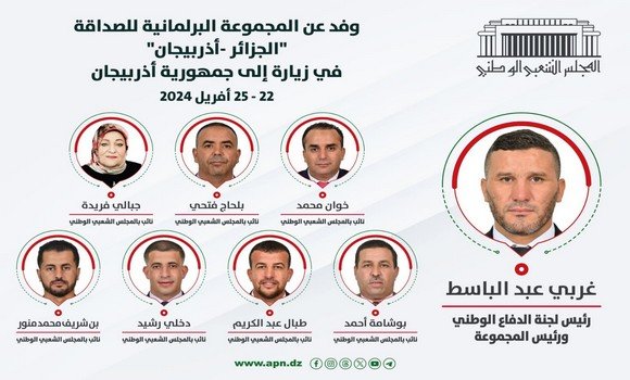 وفد برلماني من المجلس الشعبي الوطني في زيارة إلى جمهورية أذربيجان