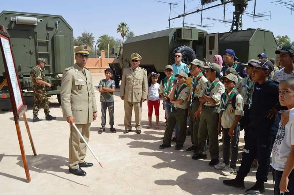 المدرسة التطبيقية للدفاع المضاد للطائرات بالأغواط تفتح أبوابها للجمهور