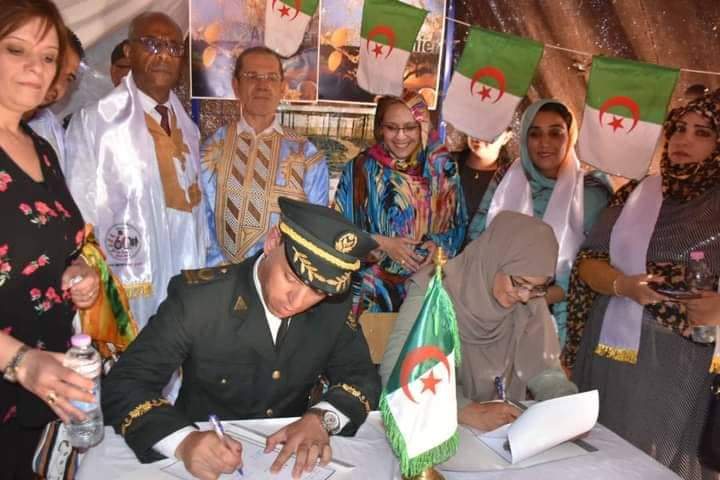 إمضاء إتفاقية تعاون بين محافظة الغابات و مديرية السياحة و الصناعات التقليدية لولاية تندوف
