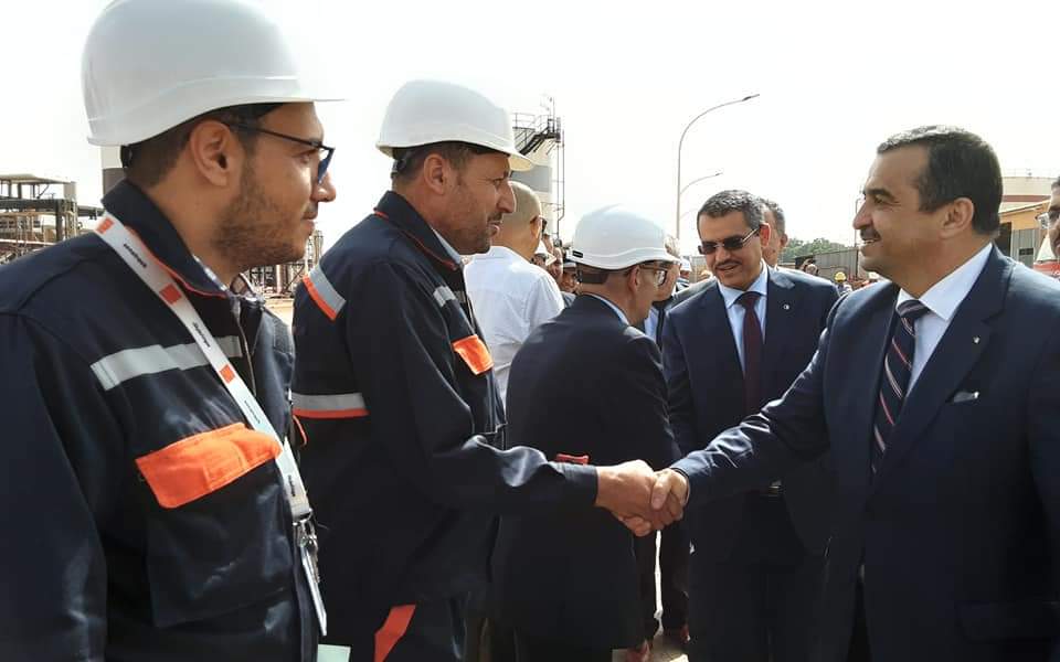 انطلاق مشروع إنجاز مركب إنتاج مثيل بوتيل الإيثر ” MTBE”