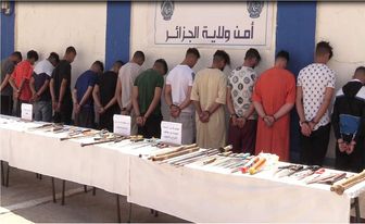 مصالح الأمن تواصل عملياتها لمحاربة تجار المخدرات والجريمة المنظمة.