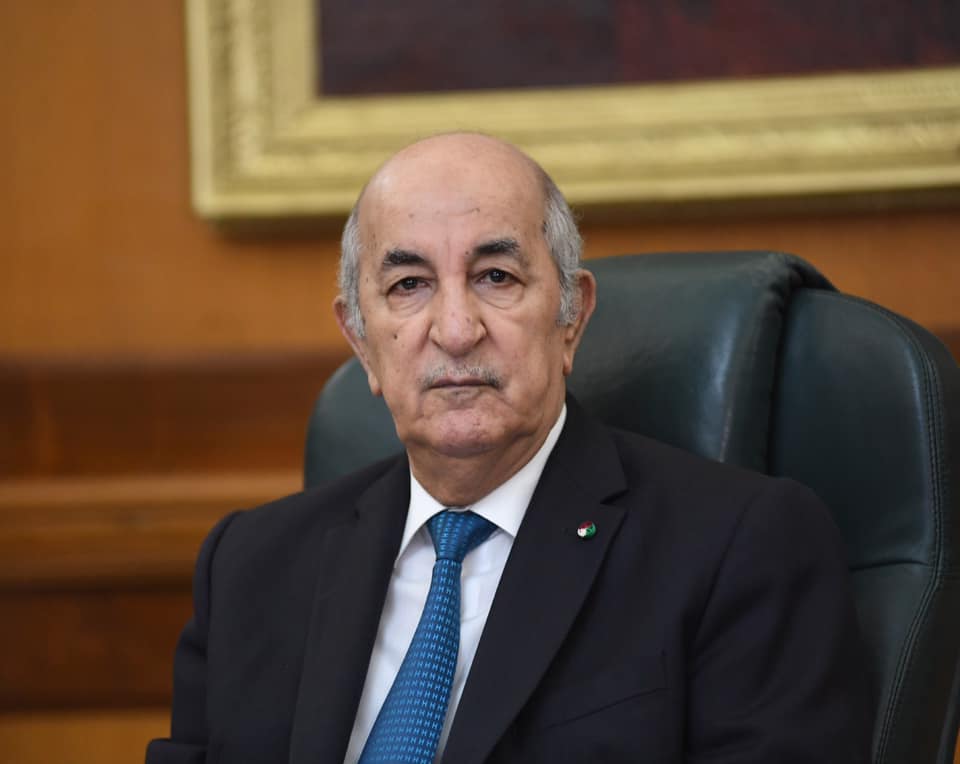 رئيس الجمهورية يعزي أمير دولة قطرفي وفاة الشيخ محمد بن حمد بن عبد الله بن جاسم آل ثاني