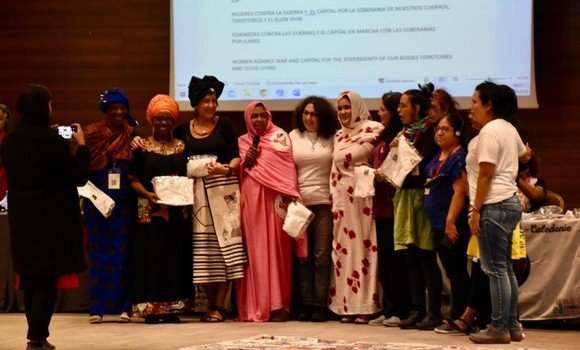 الملتقى ال13 للمسيرة الدولية للنساء : تأكيد على مرافقة الكفاح التحرري للمرأة الصحراوية