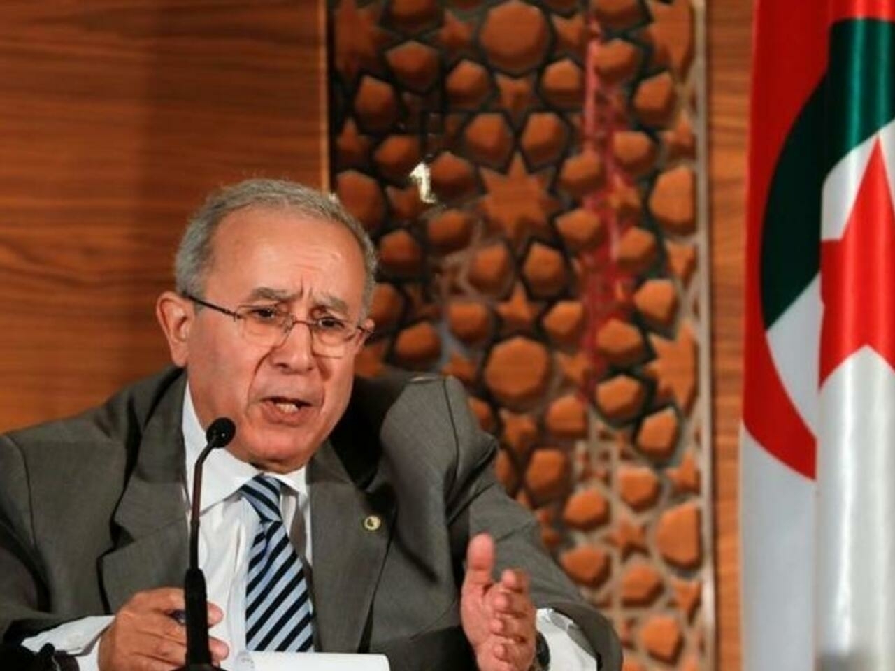 وزير الخارجية رمطان لعمامرة يستقبل نظيرته الليبية نجلاء منقوش