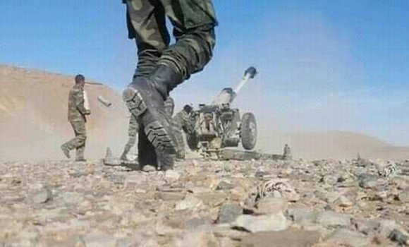 وحدات الجيش الصحراوي تستهدف موقعا للذخيرة بقطاع المحبس