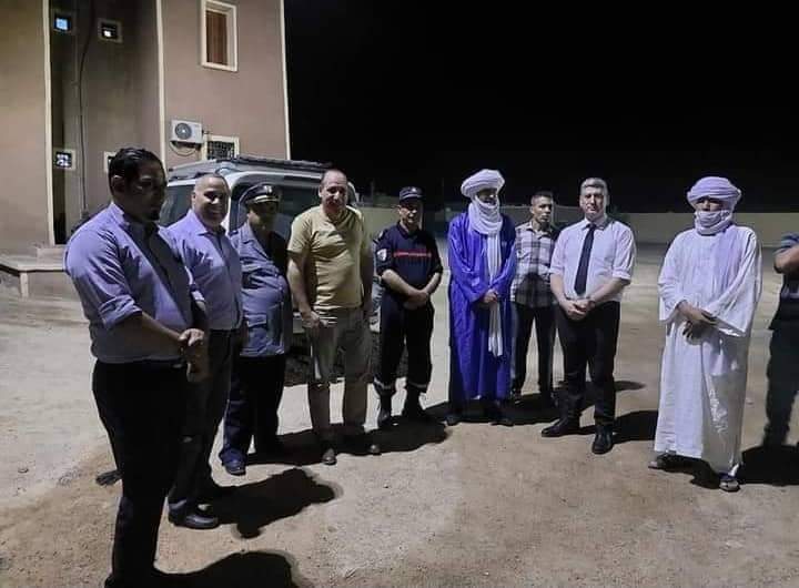 إنطلاق أول فوج للمخيم الصيفي لولاية إن قزام الى الجزائر العاصمة